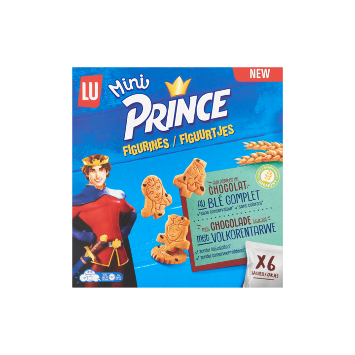 LU Prince Mini Figuurtjes 6 Stuks