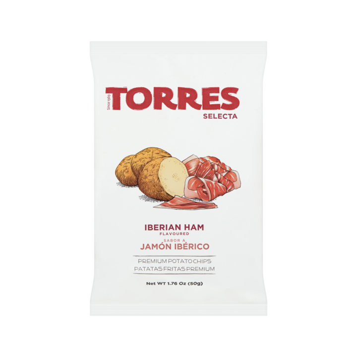 Torres Iberian Ham Flavoured Premium Potato Chips