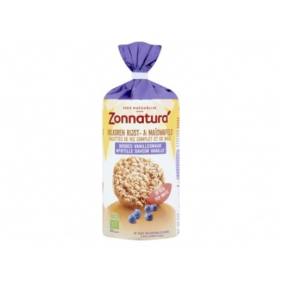 Zonnatura Rijstwafel bosbes