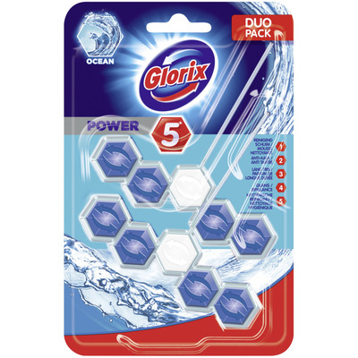 Glorix Wc blok ocean 2-pak