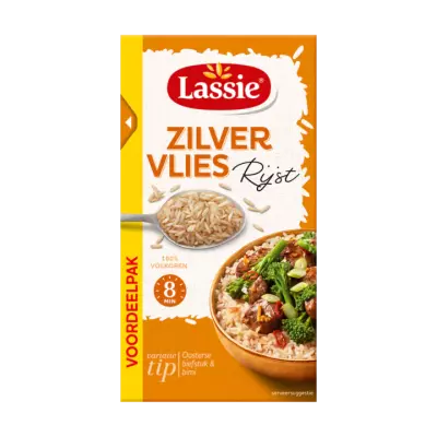 Lassie Zilvervliesrijst Voordeelpak