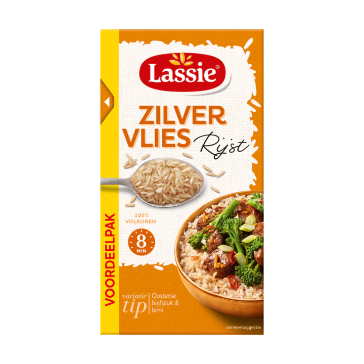Lassie Zilvervliesrijst Voordeelpak