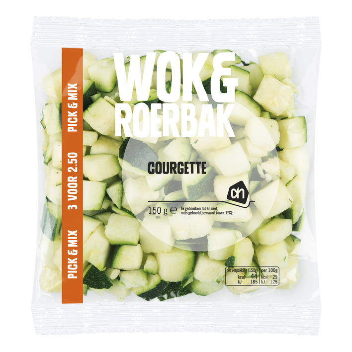 Huismerk Courgette pick en mix