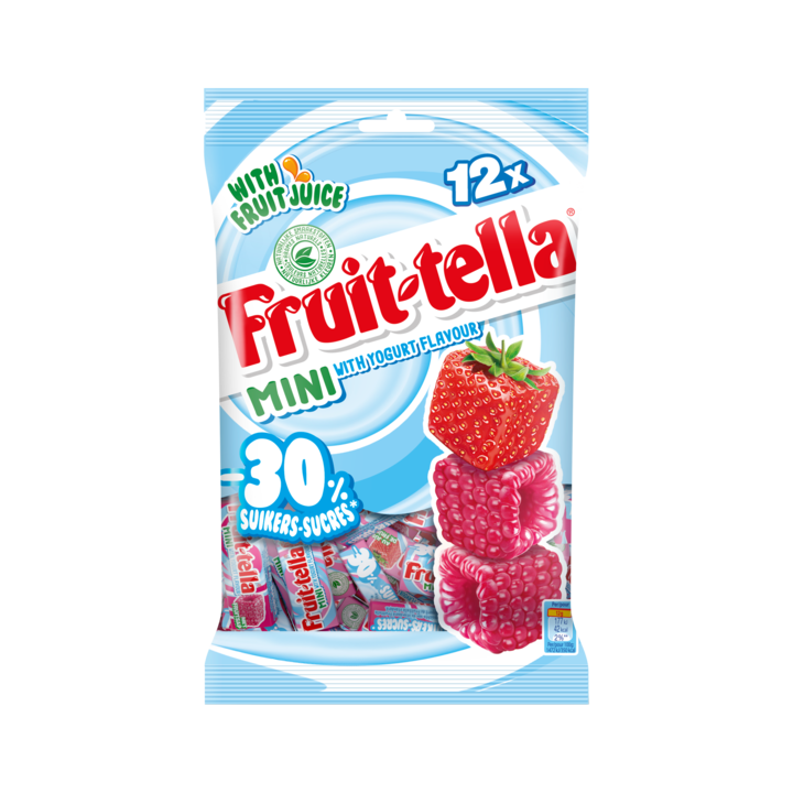 Fruittella Yoghurt Mini -30% Suiker