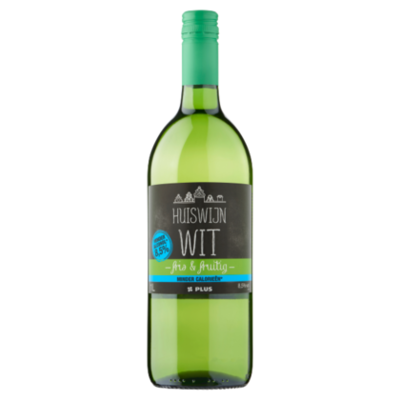 Huismerk Huiswijn wit 8,5% alcohol