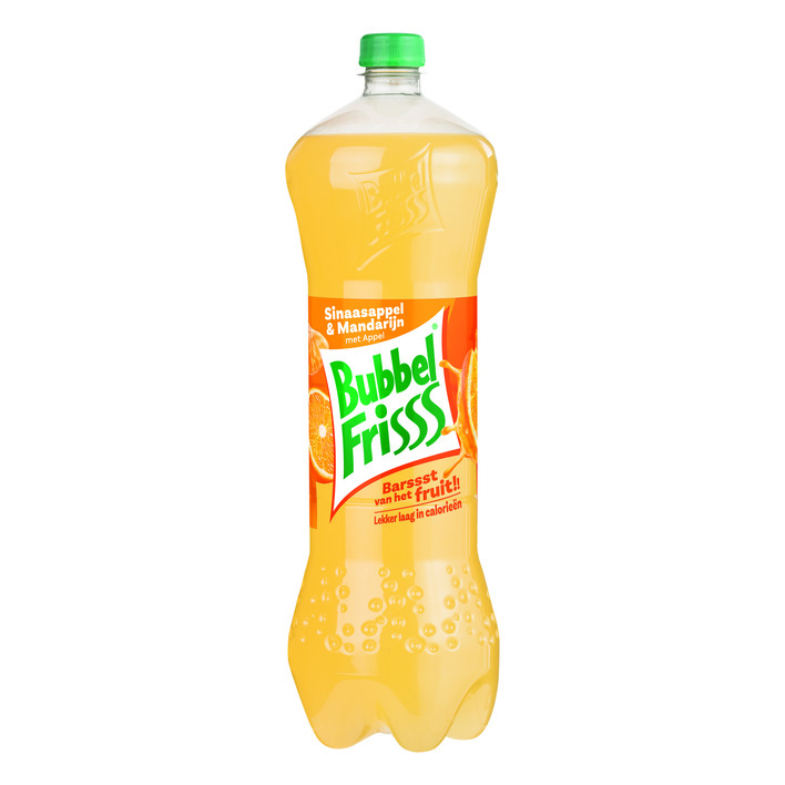 DubbelFrisss Bubbelfris sinaasappel mandarijn