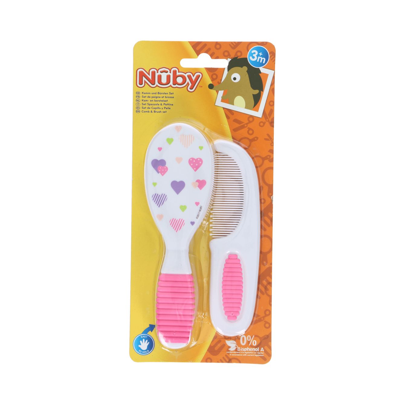 Nuby Deluxe Kam En Borstel