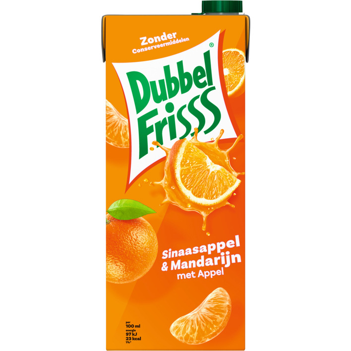 DubbelFrisss Sinaasappel & mandarijn