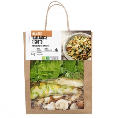 Huismerk Gesneden verspakket risotto