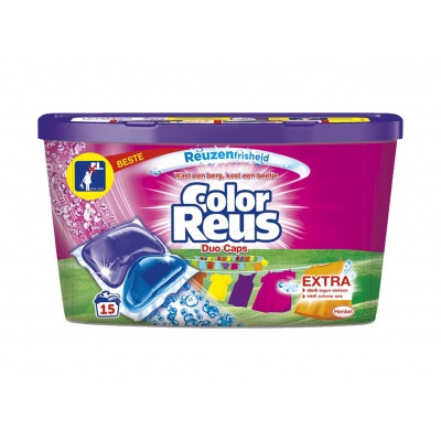 Witte Reus Duo caps color