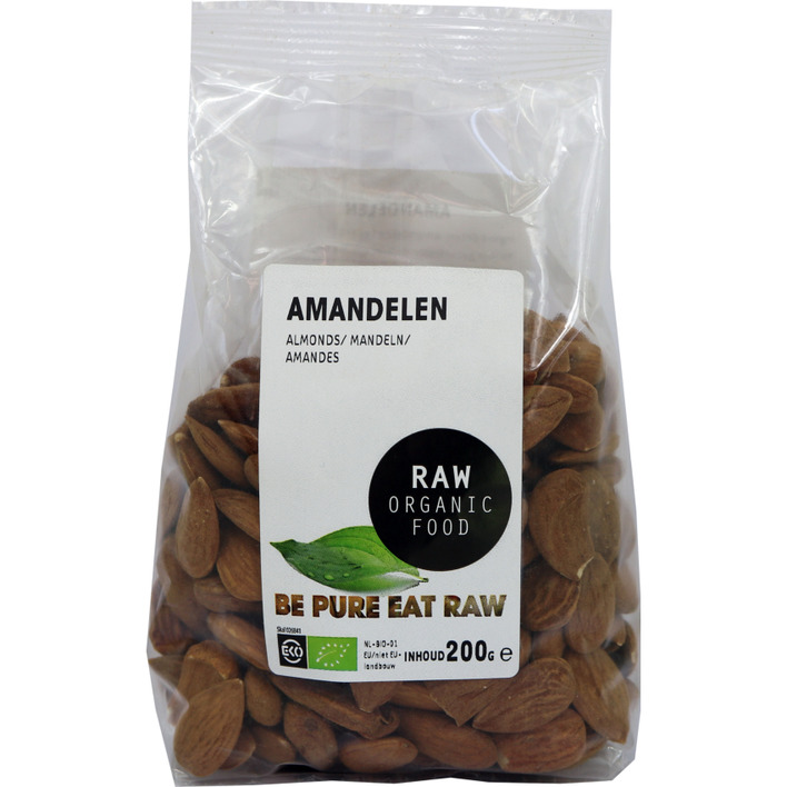 Raw Organic Food Amandelen