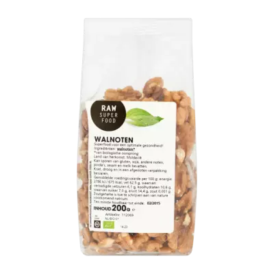 Raw Organic Food Walnoten