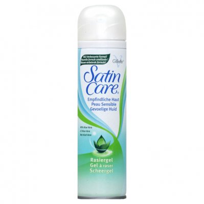 Gillette Satin care scheergel gevoelige huid