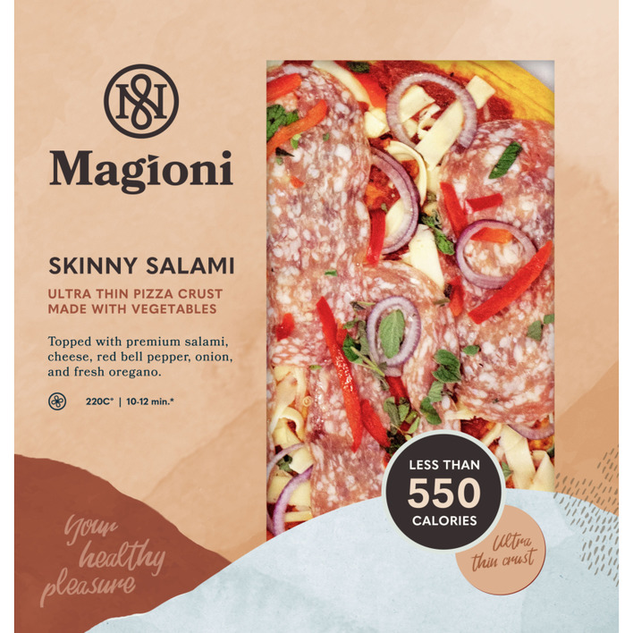 Huismerk Magioni ultra thin salami