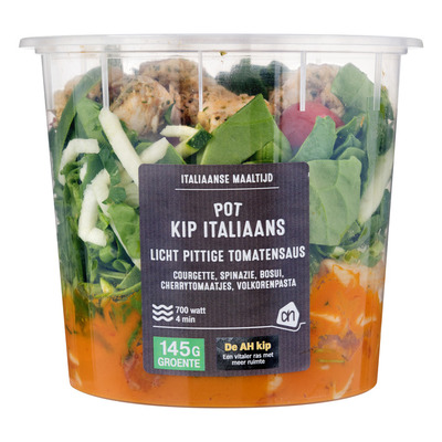 Huismerk Pot Italiaanse kip pasta