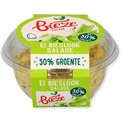 Bieze Eiersalade met 50% groenten