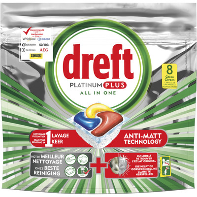 Dreft Vaatwas platinum plus citroen