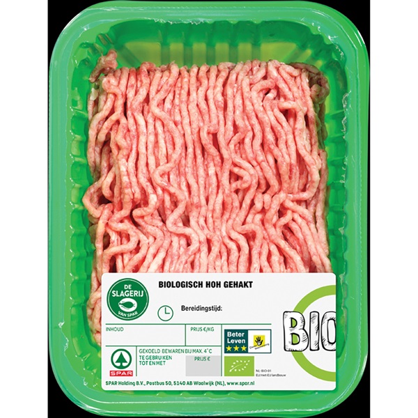 Huismerk biologisch half om half gehakt