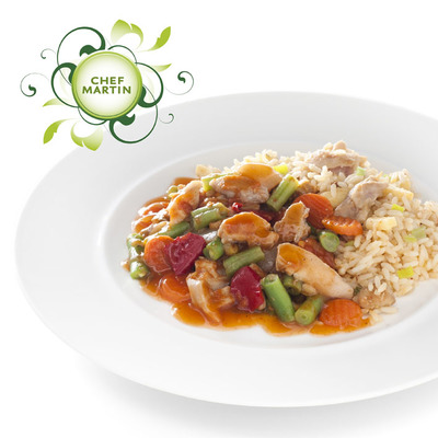 Chef Martin Chinese wokschotel groenten-kip