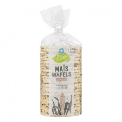 Huismerk Biologisch Maiswafels lijnzaad