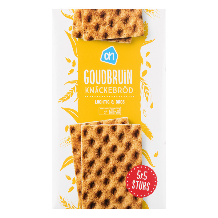 Huismerk Knackebrod goudbruin