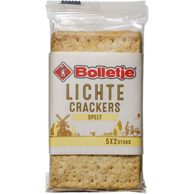 Bolletje Lichte crackers spelt meeneem