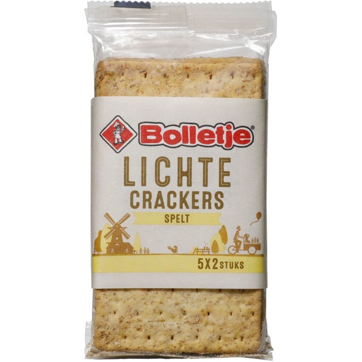 Bolletje Lichte crackers spelt meeneem