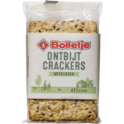 Bolletje Ontbijtcrackers meerzaden meeneem