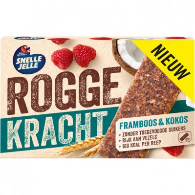 Snelle Jelle Roggekracht framboos & kokos