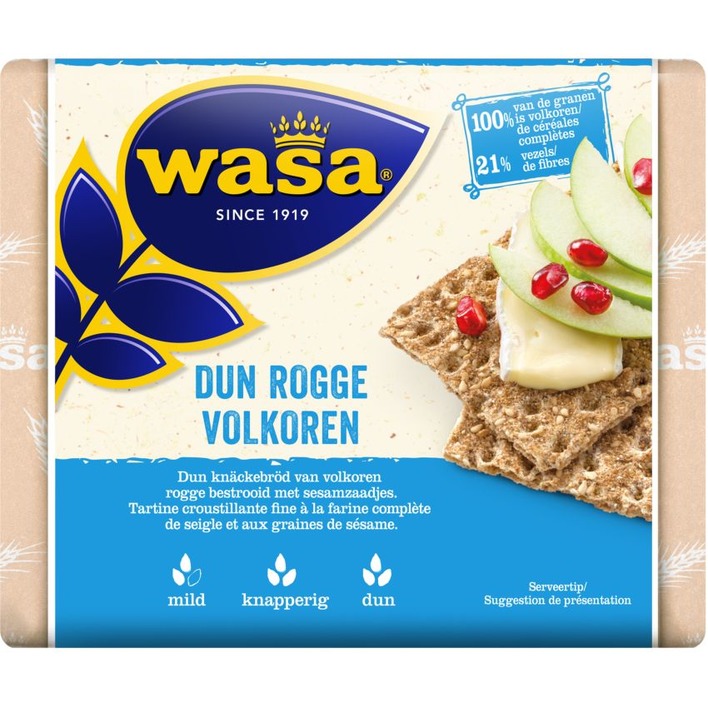 Wasa Dun rogge volkoren