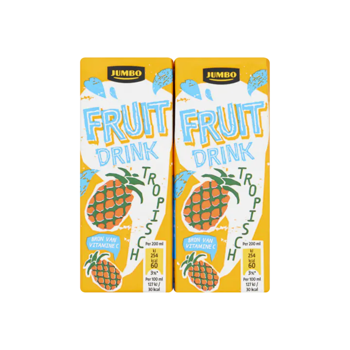 Huismerk Fruitdrink Tropisch
