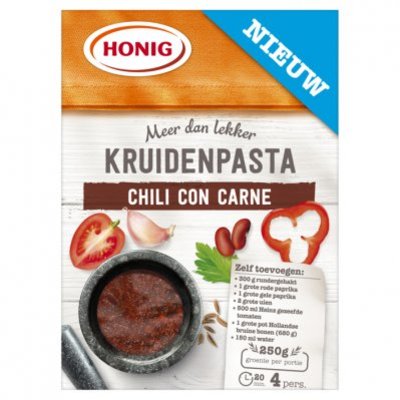Honig Kruidenpasta chilli con carne