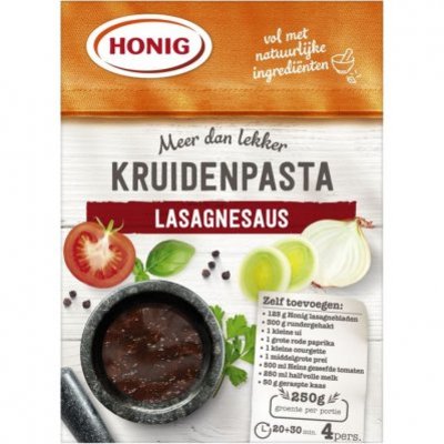 Honig kruidenpasta lasagne