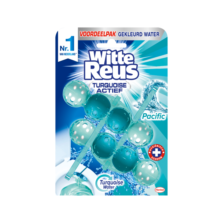 Witte Reus Turquoise Actief Pacific Voordeelpak
