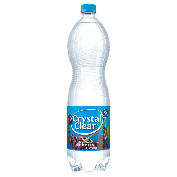 Crystal Clear Sparkling Cherry Smaak