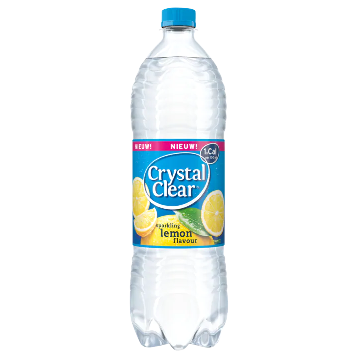 Crystal Clear Sparkling Lemon Flavour
