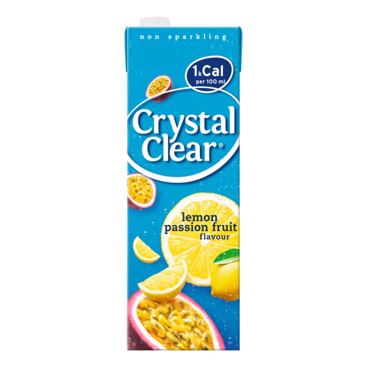 Crystal Clear Lemon Passion Fruit Smaak