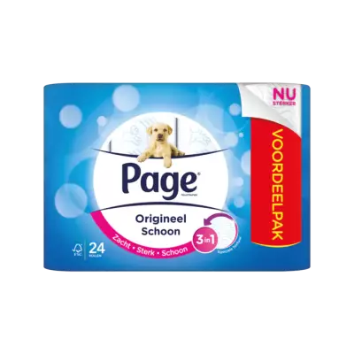 Page Toiletpapier Origineel Schoon Voordeelpak 24 Rollen