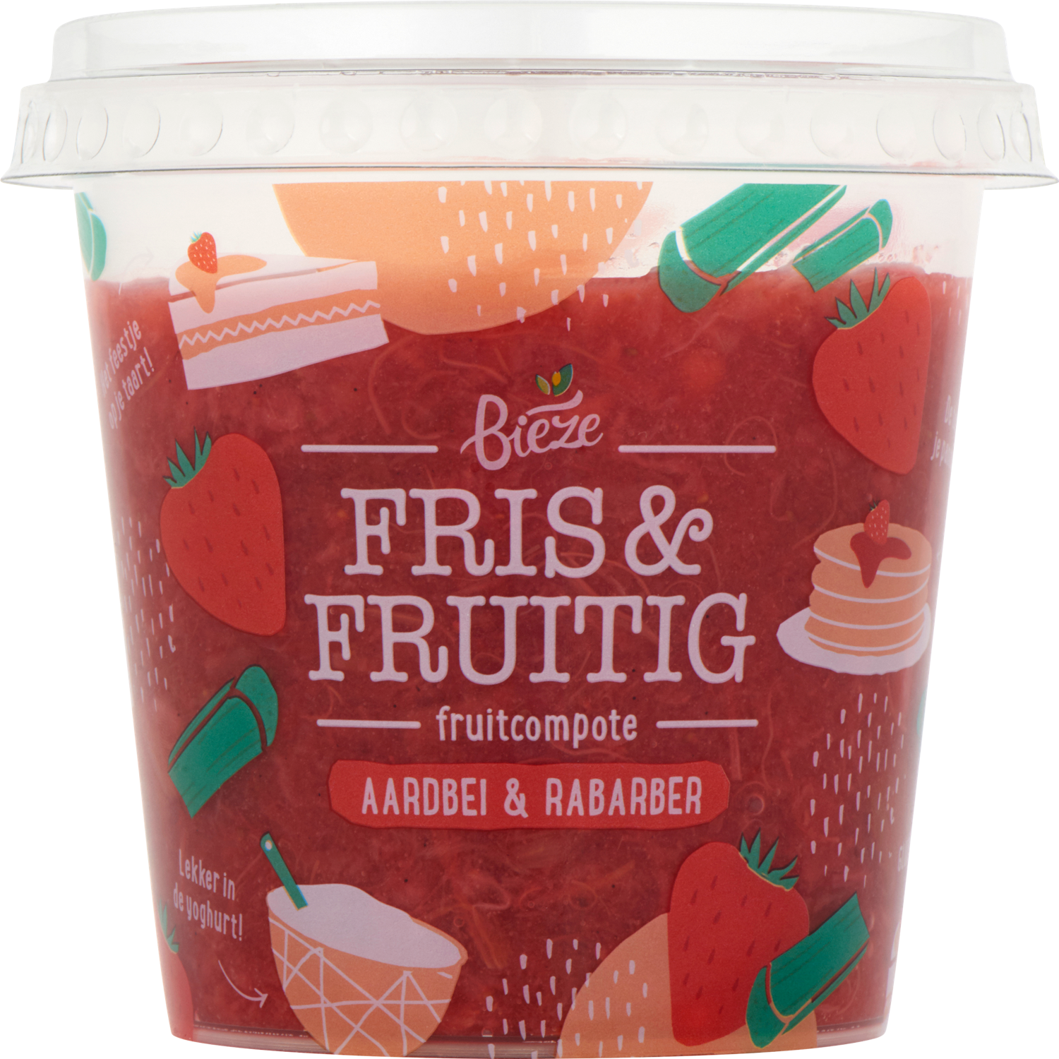 Bieze Fris & fruitig aardbei-rabarber