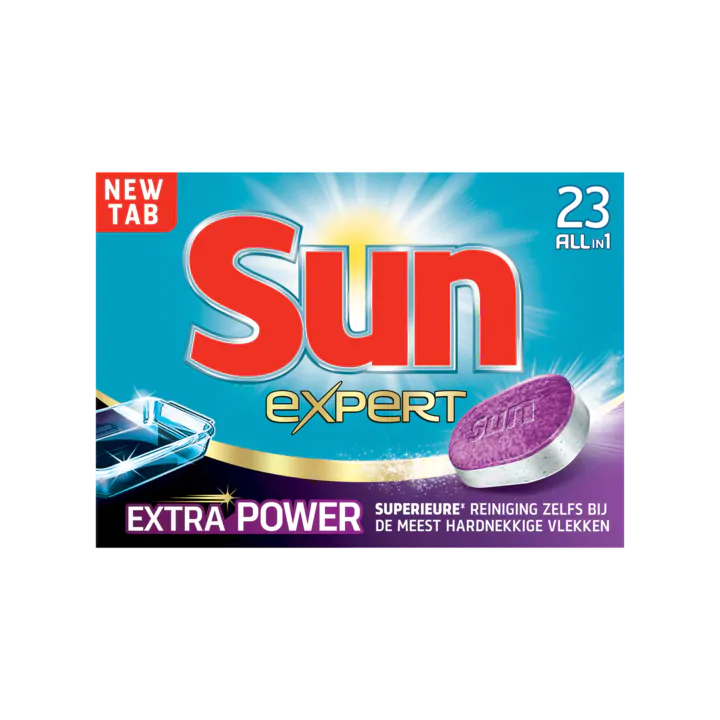 Sun Vaatwastabletten All in 1 Extra Power