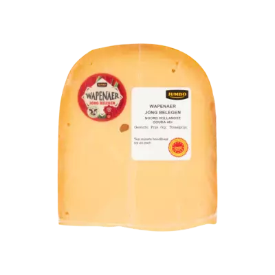 Huismerk Wapenaer Jong Belegen Noord Hollandse Gouda Kaas 48+