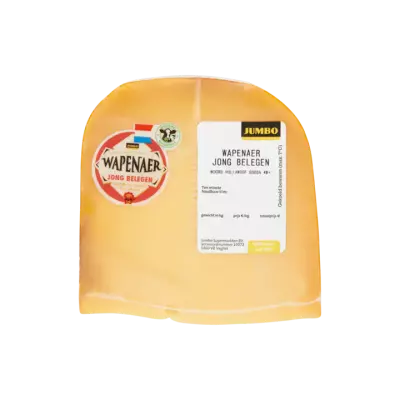 Huismerk Wapenaer Jong Belegen Noord Hollandse Gouda Kaas 48+ Stuk