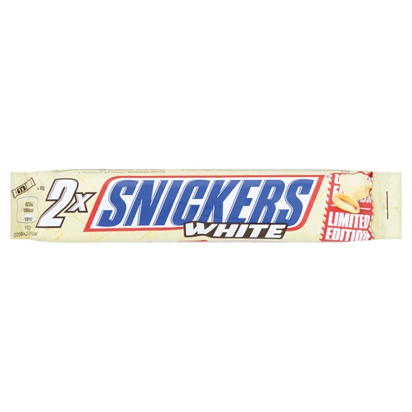 Snickers white 2 pack