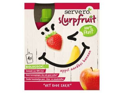 Servero Slurpfruit appel aardbei