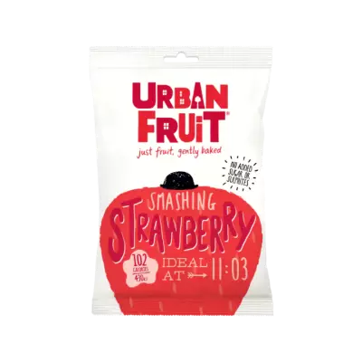 Urban Fruit Fruitsnack Aardbei