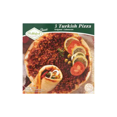 Mekkafood Classic 3 Turkish Pizza Original Lahmacun