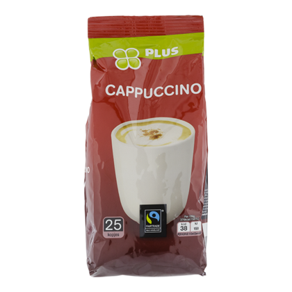 Huismerk Oploskoffie cappuccino Fairtrade