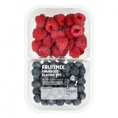 Huismerk Fruitmix blauwe bessen - frambozen