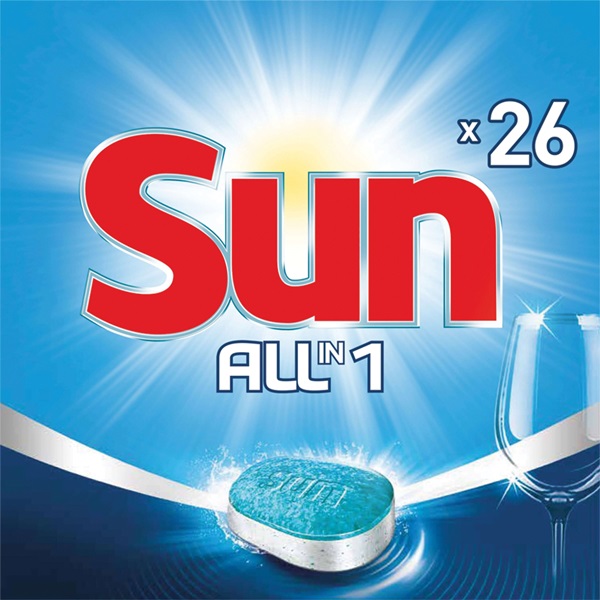 Sun vaatwastabletten all in one tabs normaal