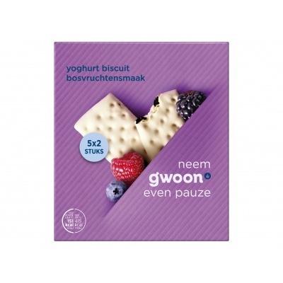 Huismerk Yoghurt fruitbiscuit bosvruchten